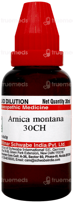Dr Willmar Schwabe Arnica Montana 30Ch Dilution 30Ml